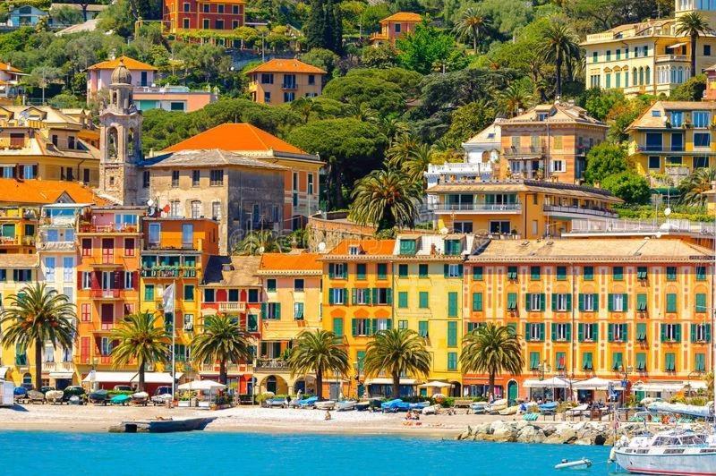 Casa Dany, Luminoso Trilocale Con Grande Terrazza E Box Auto Lägenhet Santa Margherita Ligure Exteriör bild